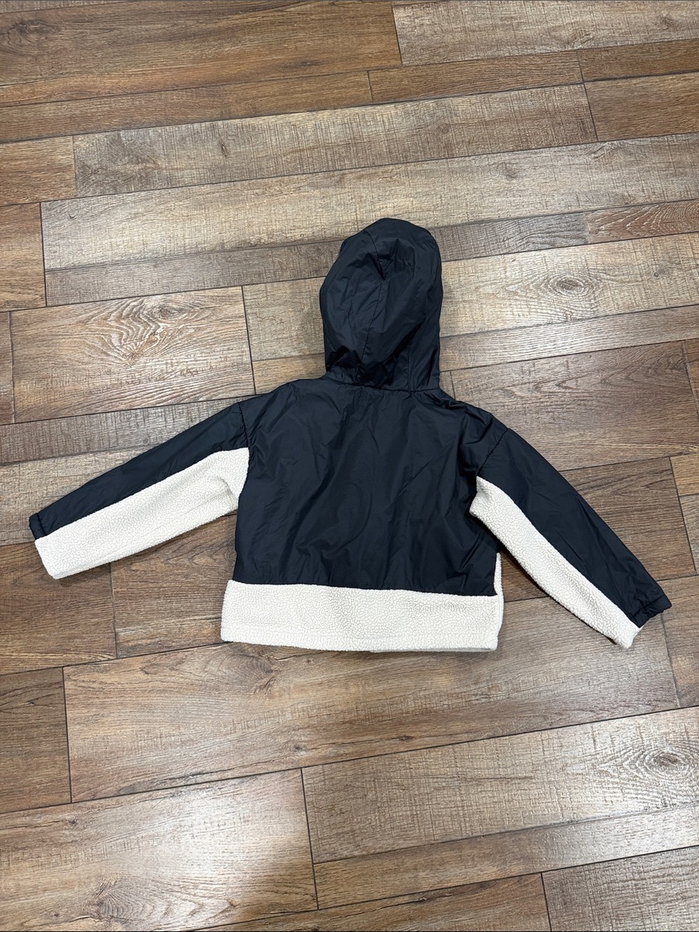 Columbia Kids Black and Cream Hooded Jacket - Picture 2 of 2